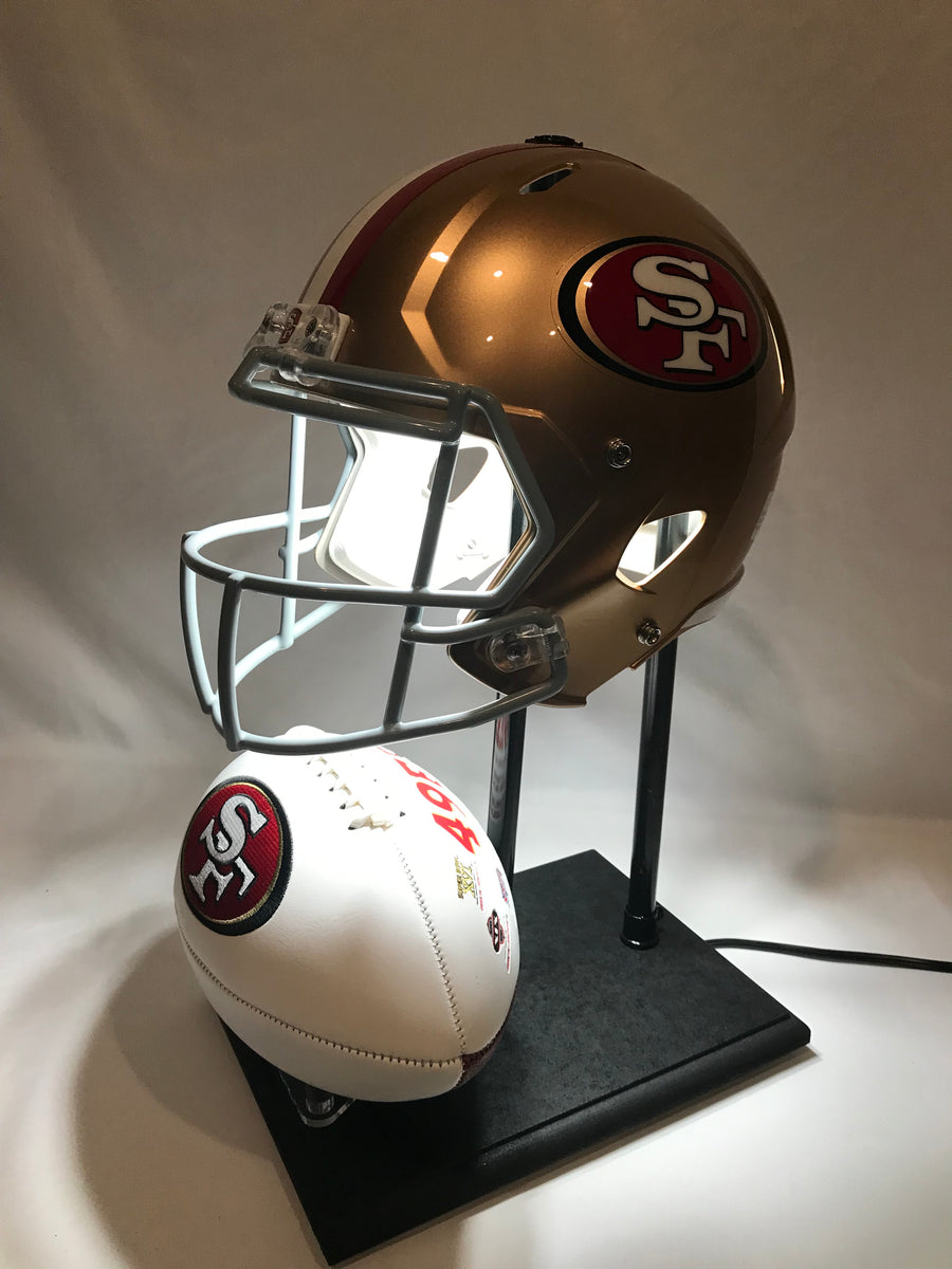 San Francisco 49ers NFL Floor Lamp With Foot Pedal Switch