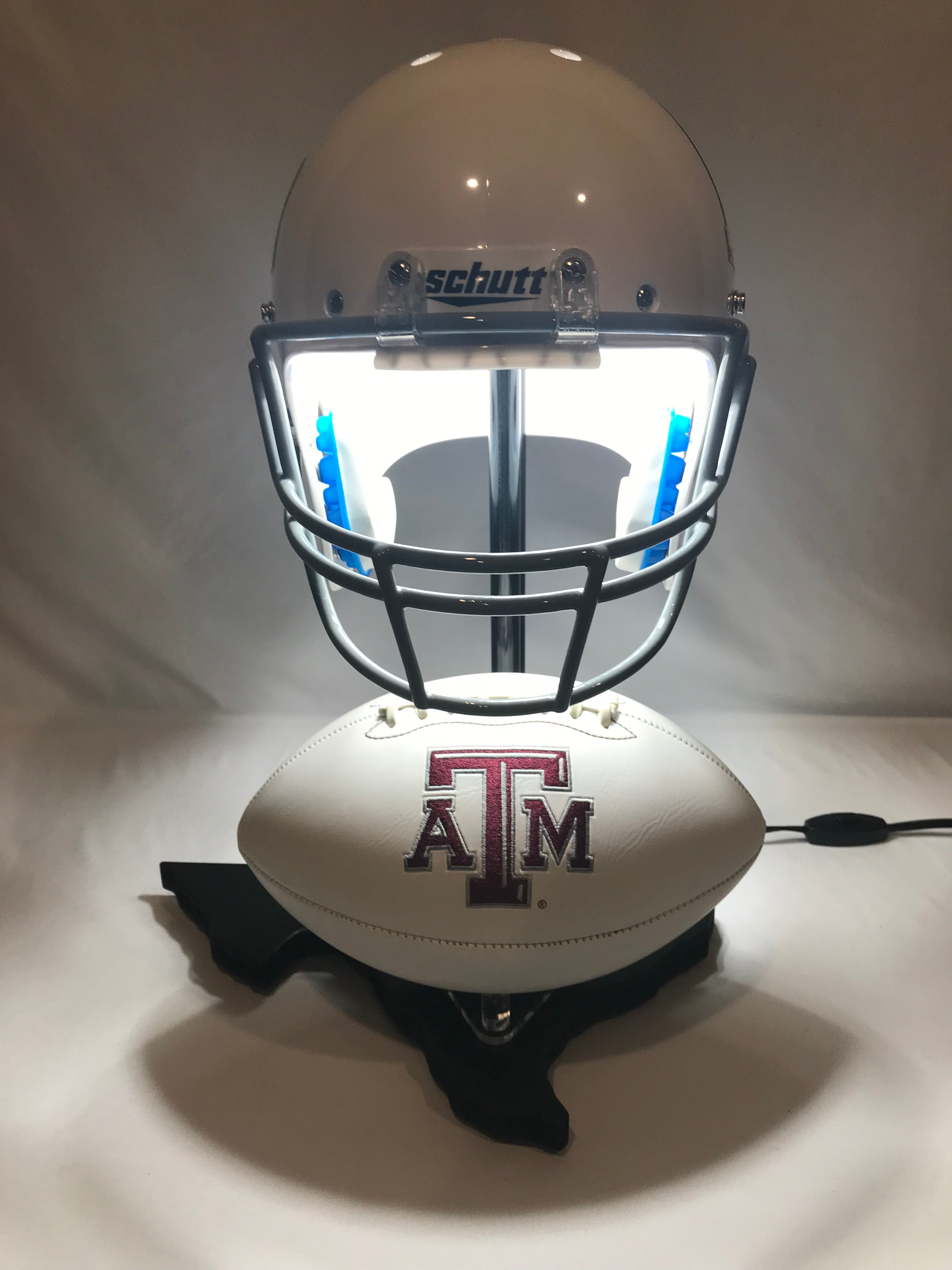 Texas A&M Aggies Cloud Football Helmet Pillow