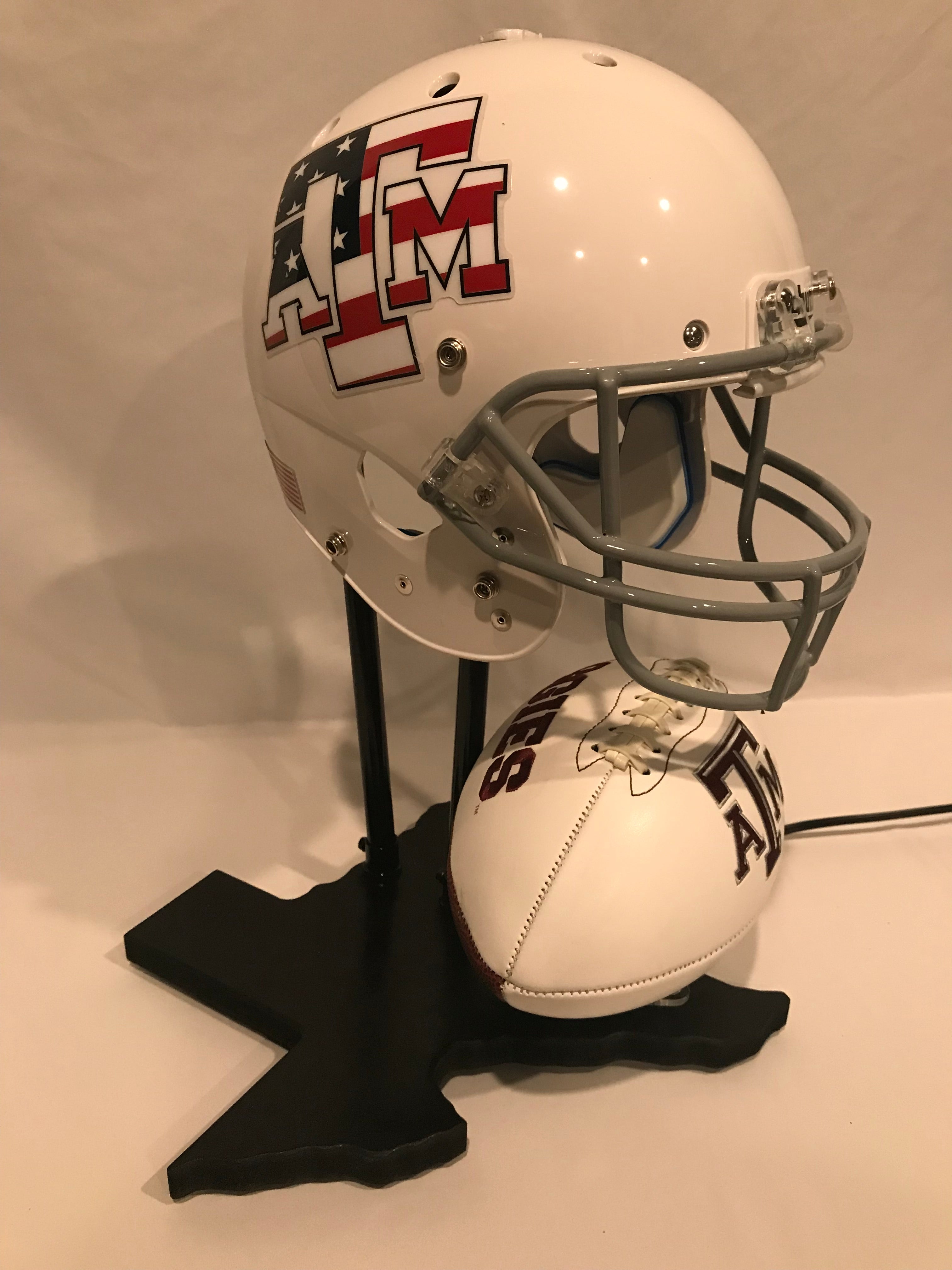 Texas A&M Aggies Cloud Football Helmet Pillow