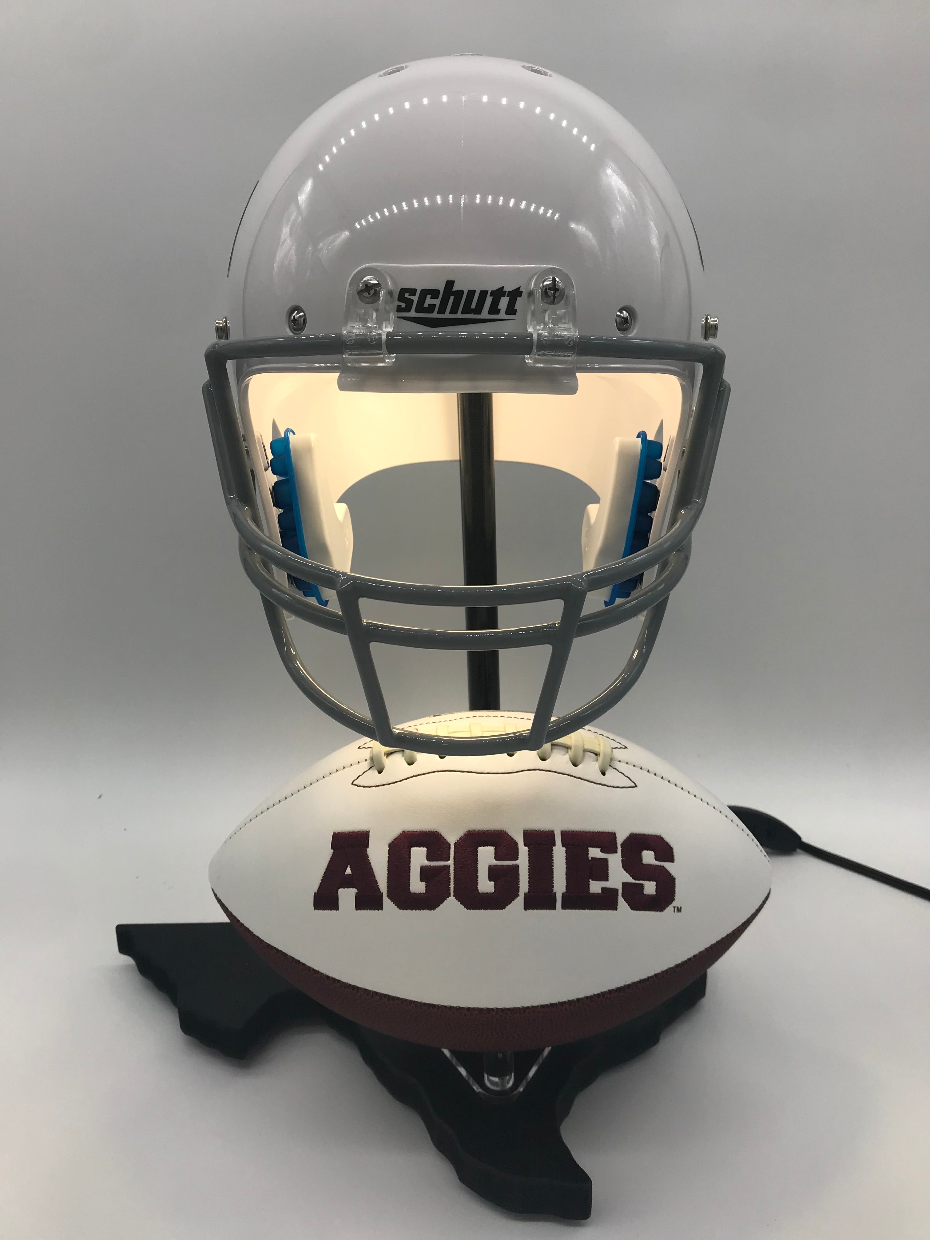 Texas A&M Aggies Cloud Football Helmet Pillow