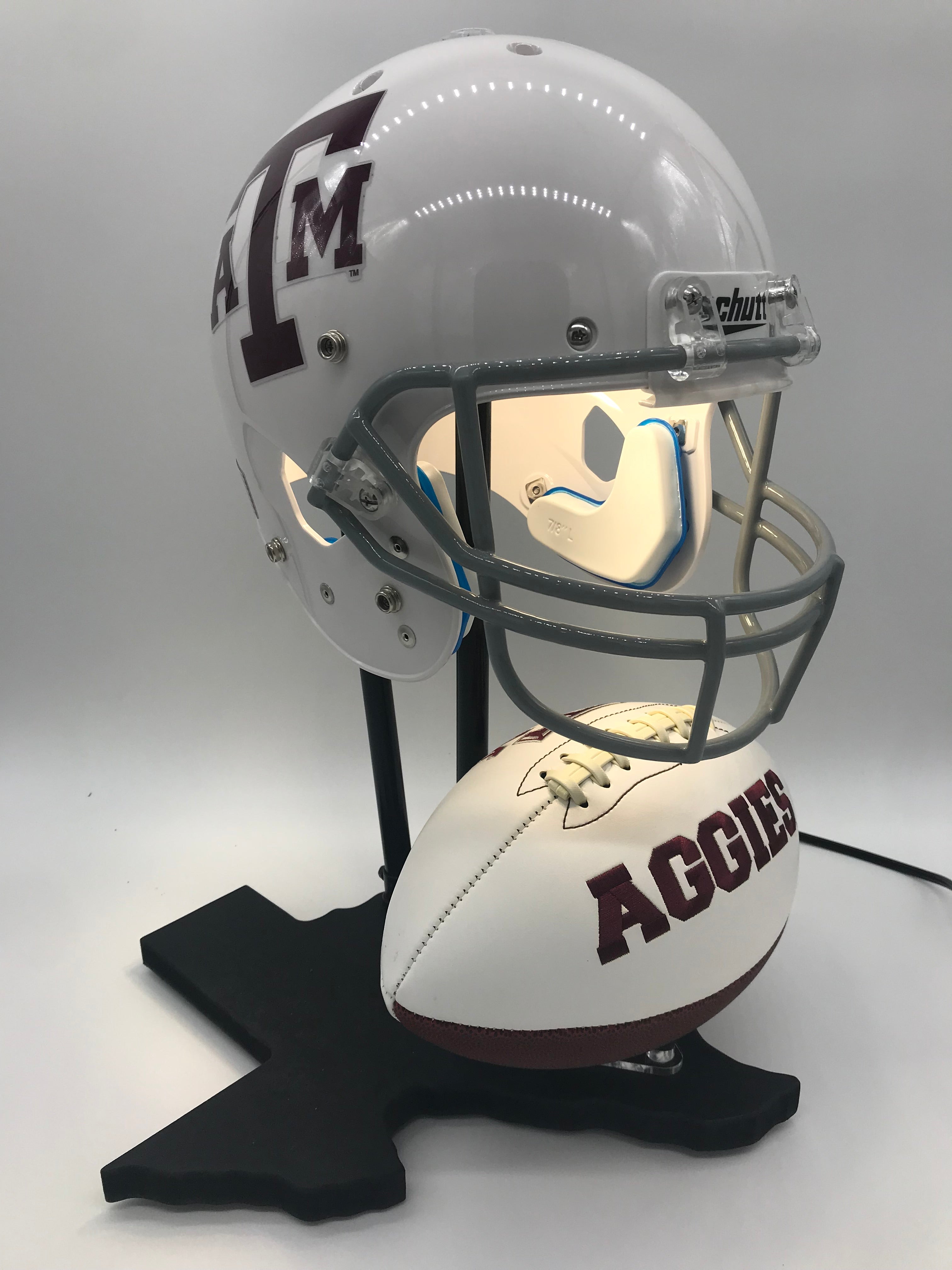 Texas A&M Aggies Cloud Football Helmet Pillow