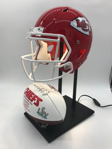 Kansas City Chiefs Football Lamp – Big League Lighting