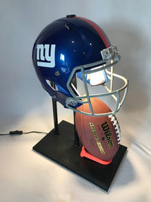 Vintage Riddell 1973 New York Giants Old Football Helmet Lamp