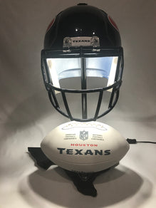 NFL Houston Texans Custom Name And Number Ball Fire Baseball